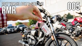 I GAVE HER BACK 😭😭😭  2017 Yamaha Bolt RSpec Review  RMR 005 [upl. by Biron]