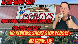 HD Reviews Short Stop Poboy in Metairie Louisiana Awesome Roast Beef Poboy or Overrated [upl. by Nordine]