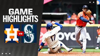 Astros vs Mariners Game Highlights 72124  MLB Highlights [upl. by Assetal]