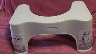 SQUATTY POTTY TOILET STOOL REVIEW POOP POOP [upl. by Eednil]