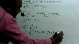 Lecture 9 DSP Problems of DFT and IDFT based on Twiddle Factor [upl. by Ilyssa]