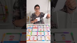 Sudoku din carioci si imagini cu copii  Activitati cu teacher Amalia de la Gradinita Online [upl. by Megdal606]