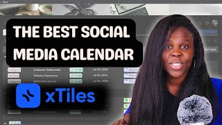 Content Calendar Xtiles Tutorial  Free Template [upl. by Asnarepse412]