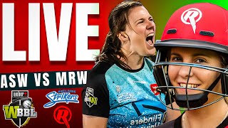 WBBL Live  Melbourne vs Adelaide live 13th Match  Womens Big Bash League  WBBL live match today [upl. by Chladek]