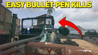 How to get Easy Bullet Penetration Kills CoD Vanguard [upl. by Tezzil]