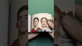 Princess Leonor And Gavi Singing Together quotDeath Bedquot FlipBook spain flipbook shorts [upl. by Anitac]