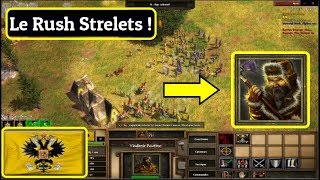 Age Of Empires III  Rush StreletAshigaru en 2vs2 avec Dark Alpha [upl. by Annohs]