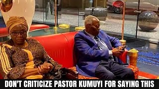 A must watch 😲 Please dont criticize pastor Kumuyi for saying this about his family [upl. by Schulz10]