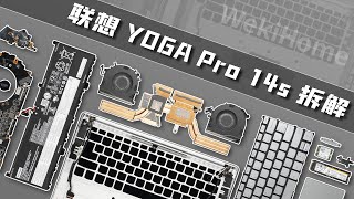 联想YOGA Pro 14s拆解：重新定义轻薄本！【享拆】  微机分WekiHome [upl. by Harlow]