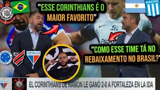 ARGENTINOS DEBATEM CORINTHIANS E BRASILEIROS NA COPA SULAMERICANA RACING PODE ENCARAR [upl. by Nikoletta]