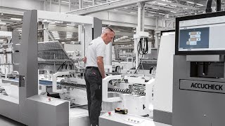 Nonstop production with BOBST MASTERFOLD 110 full line [upl. by Frohman442]