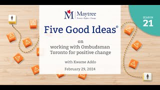 Five Good Ideas on working with Ombudsman Toronto for positive change [upl. by Nanice]