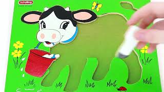 Clara the Cow Puzzle Clip Compilation [upl. by Neeham890]