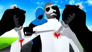 We Became ASSASSINS in Virtual Reality  Stabby VR [upl. by Yarahs965]