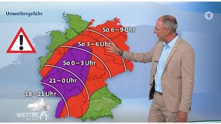 Wetter Heute in Deutschland 30062024 [upl. by Ecirtnahc]