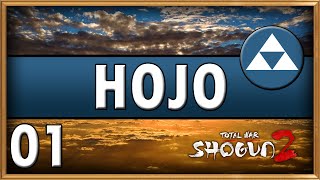 01 Hojo Campaign  LEGENDARY  Total War Shogun 2  New Beginnings [upl. by Eseilana]