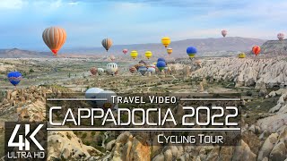 【4K】🇹🇷 BICYCLE TOUR «Incredible Cappadocia» 🗺️ Turkey 2021  Ultra HD Travel Video [upl. by Hurleigh]