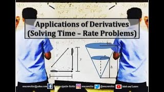 Application of Derivatives  Solving Related Rates Problems [upl. by Aneehsal615]