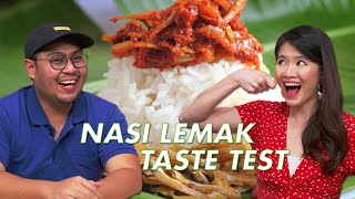 Trying Every Nasi Lemak In Our Area [upl. by Enirok]