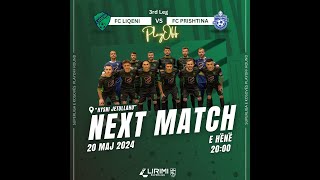 FC Liqeni vs FC Prishtina Live Stream 2000 [upl. by Goulette]