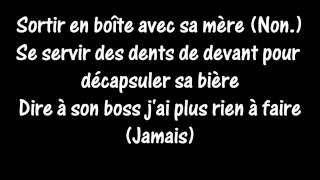 OrelSan  Mauvaise Idée LYRICSPAROLES HD [upl. by Nylynnej14]