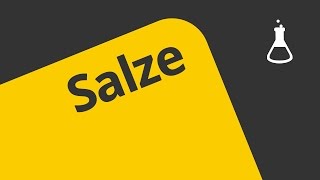 Die Salze  Chemie  Anorganische Verbindungen  Eigenschaften und Reaktionen [upl. by Ainessej528]