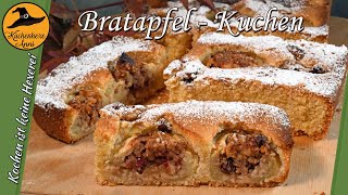 herrlich duftender  herbstlicher Bratapfel Kuchen [upl. by Phemia]