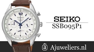 Seiko Chronograaf horloge SSB095P1 [upl. by Melany566]