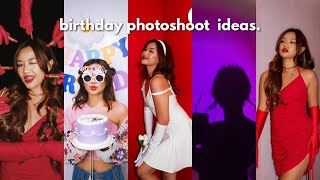 BIRTHDAY 🎂🥳 CREATIVE HOME PHOTOSHOOT IDEAS 📸  diy self portrait ideas 2023 [upl. by Mad]