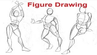 Figure Drawing Lessons 18  Secret To Drawing The Human Figure [upl. by Skcirdnek]