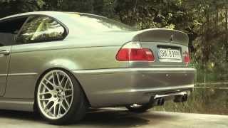 E46 330ci M3 CSL look trailer [upl. by Rolyab]