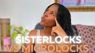 Sisterlocks vs Microlocks  How to choose in 5 steps  My experience talking to both consultants [upl. by Banyaz144]