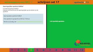 Staatsexamen B1  Examenopgaven Set 17 – Schrijven [upl. by Airekat]