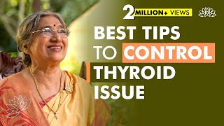 Easy Natural Treatment for Thyroid  Dr Hansaji Yogendra [upl. by Etnoval194]