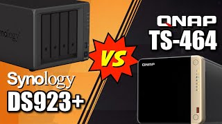 Synology DS923 vs QNAP TS464 NAS  Which Should You Buy [upl. by Llehsam365]