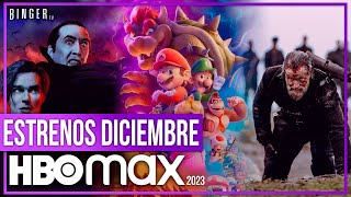 Estrenos HBO Max DICIEMBRE 2023  Series y Películas [upl. by Nasar]