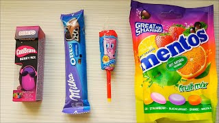 ASMR LOLLIES Unpacking  Rainbow CANDY ASMR  LOLLIPOP Opening [upl. by Cathlene294]