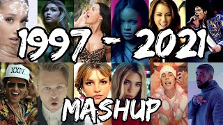 POP SONGS WORLD 19972021  POP 2021 MEGAMİX 200 Songs Mashup [upl. by Affra]