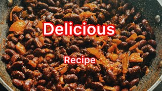 Delicious Kidney Beans Recipe আলহামদুলিলহ এতো মজার খাবার।zahrahzayanmum [upl. by Nohtan]