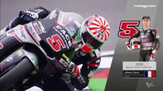 2arco Zarco crowned Moto2™ Champion [upl. by Aisiram]