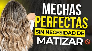 PASO A PASO PARA HACER MECHAS PERFECTAS SIN TONALIZAR [upl. by Beatriz]