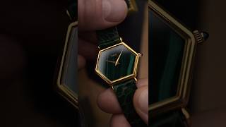 1970s Hexagon Piaget Malachite in 29x315mm 18k yellow gold  Ref 9558 it’s awesome 💚🫶 watches [upl. by Eiblehs159]