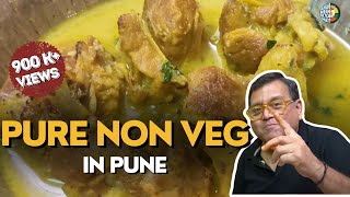 Where to eat Pure Non Veg food in Pune  Maharashtra  Mutton Jatra amp Kadhai  Kunal Vijayakar [upl. by Eynaffit921]