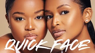 QUICK FACE IS HERE 7Step Makeup tutorial on Ayanda Thabethe [upl. by Sanfo]