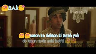 Whatsapp status Ek tarfa pyar ki taqat 😘😍 Ae Dil Hai Mushkil 💙💚 [upl. by Adnowat]