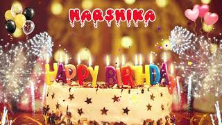 HARSHIKA Birthday Song – Happy Birthday Harshika [upl. by Calesta]