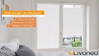 Plissee Montage Welche Befestigung ist perfekt für meine Fenster [upl. by Naitsabas219]