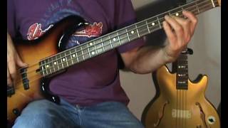 Thin Lizzy  Whiskey In The Jar  Bass Cover [upl. by Hyman43]