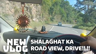 newvlog 99 Shalaghat ka road view DriveMain Divyang vlogger chalak🦽 youtube shimla [upl. by Asiat910]