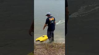 Catamaran boat drivers push through wind and waves racing at Markham park [upl. by Trix564]